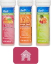 Relion Glucose Tabletleri (Mix Flavors) Orange, Tropikal ve Meyveler - Toplam 30 Tablet + STS Style.