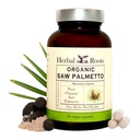 Herbal Roots Organic Saw Palmetto Capsules | hizmet başına 1.000 mg | 60 Organik Vegan Capsules