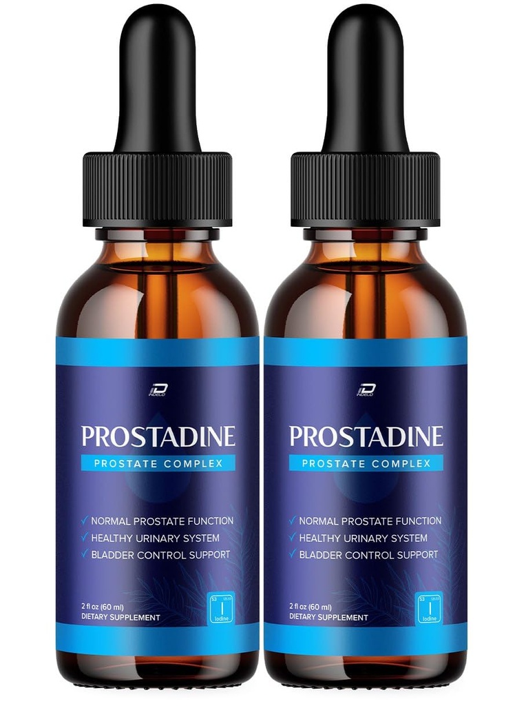 Prostadine Drops for Health - Bladder Urinating Issues - Prostadine Supplement, maksimum Güçlü Prostatine Droppers, 2024 Yeni Improv Formulation, Prostadine (2 Pack- 2 Ay Supply)
