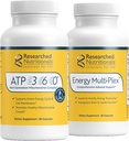 Enerji Desteği için Beslenme Erkekler ve Kadın Vitaminleri - Optimize Edilmiş Enerji Duo - Adrenal Destek & Mitochondrial Supplements Optimal Hücreleri Enerjiyi Teşvik Etmek - ATP 360 & Enerji Multi-Plex