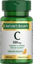 Nature's Bounty Vitamin C Tabletleri, Vitamin Tamam, Sağlıklı Immune System, 500 mg, 100 Count