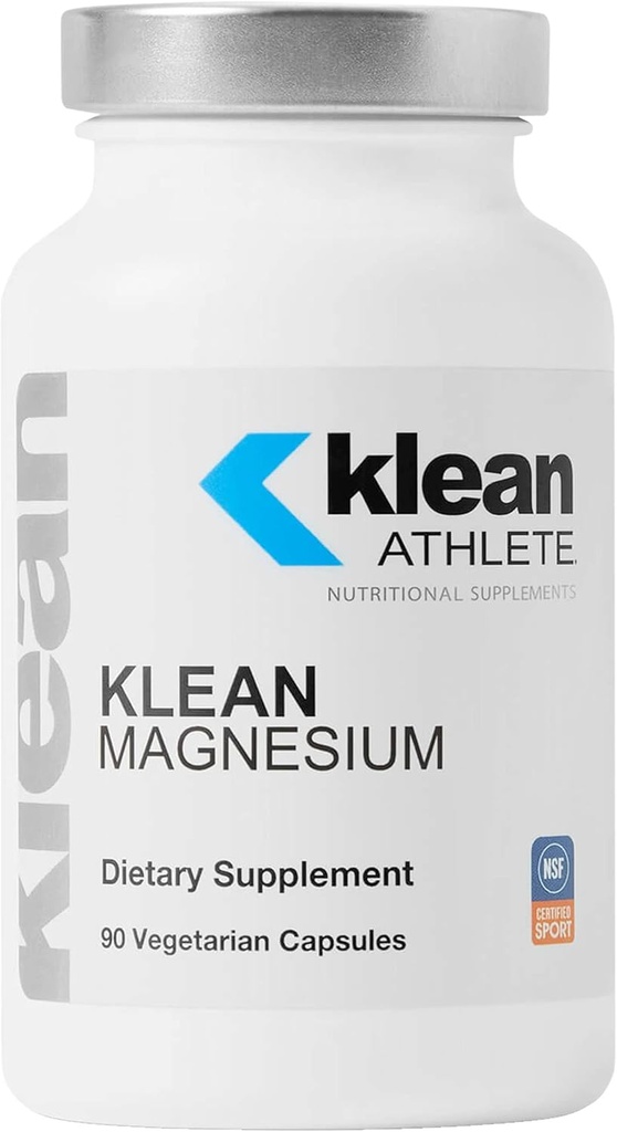 Klean ATHLETE Klean | Magnezyum Supports Making and Utilize Energy (ATP), Contract and Relax Muscles and improves Recovery Time * | NSF Spor için sertifikalı | 90 Vegetarian Capsules