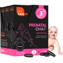 Zahler DHA & Folate ile Prenatal Vitaminleri - DHA Supplements & Prenatal Multivitamin for Mother and Child - Kosher Prenatal DHA Prenatal Vitaminleri Demir, Pre Natal Softgels (180 Kont)
