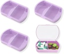 4 Geliştir Küçük Pill Case Travel Pill Box Cute Pill Organizer For Purse Portable Daily Medicine Organizer 2 Vitaminler için Karşılaştırılması, Fish Oil, Supplements