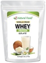 Z Doğal Gıdalar Vanilla Cream Whey Protein Isolate, Beslenme-Rich, Kalp Sağlığı ve Immunity, Great in Tea, Coffee, Smoothie, Non-GMO, Gluten-Free, Kosher, 5 lbs