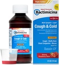 Bactimicina Cough & Cold Liquid - Waitorant ve Decongestant - 18 ve Up - 4 Fl OZ