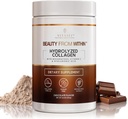Hydrolyzed Collagen Hydro Toz C & Resveratrol - Kadınlar ve Erkekler için Saçlar - Bone ve Ortak Çikolata - Flavored - 16 ozzz