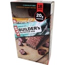 Clif Builder'ın Çikolata Protein Bar, 2.4 oz., 18 Bars/Box (220-00543)