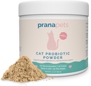 PranaPets Cat Probiotic Powder | Digestive Aid and Immune Support for Cats