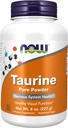 Şimdi Gıdalar Tamamlar, Taurine Pure Toz, Nervous System Health*, Amino Asit, 8-Ounce