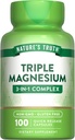 Nature's Truth Triple Magnesium Complex Supplement 