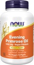 NOW Συμπληρώματα Τροφίμων, Evening Primrose Oil 1000 mg, Cold Pressed, Hexane Free, Vegan Formula, 90 Veg Softgels