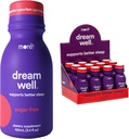 Daha Fazla Laboratuvarlar Dream Well, 5MG Melatonin Holistic Sleep Drink Çözümü, 5HTP, Lemon Balm, Jujube Tohum, Glycine (Brook of 12)