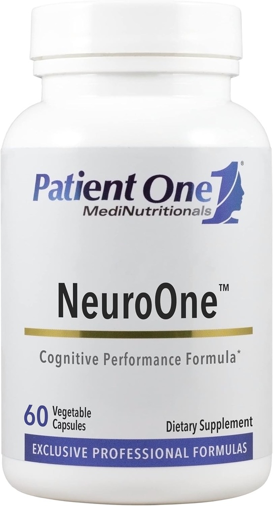 Hasta One NeuroOne | Supplement to Support Memory, Cognition, Mood and Focus* | Citicoline, Acetyl-L-Carnitine, Gingko and More | 60 Capsules