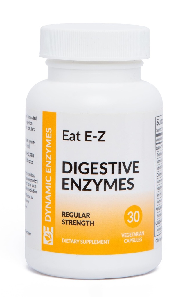 E-Z (30 Kont) Gut Health için enzymes yiyin; Anti-Bloating; Immune Support