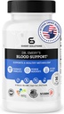 Υποστήριξη αίματος Dr. Emery - Replenishes Vital Nutrients, CoQ10, B6, B9, B12 Βιταμίνες, Μη ΓΤΟ, Όλα φυσικά, Κετοφιλικά - 30 κάψουλες