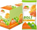 PROBAR - BOLT Organik Enerji Chews, Orange, Non-GMO, Gluten-Free, USDA sertifikalı Organik, Sağlıklı, Doğal Enerji, Hızlı Yakıtlar B & C (12 Count)