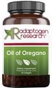 Oil of Oregano Softgels - Oregano Oil Supplement with Highly Concentrated Carvacrol - Supports Intestinal Cleansing - Small Pills (60 Softgels) Gold