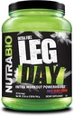 NutraBio Leg Day Intra Workout Toz – Advanced Carb Supplement with Cluster Dextrin & Electrolytes – Carb Toz with EAAs/BCAAs – Cyclic Dextrin for Performance – Grape Berry, 20 Servisler