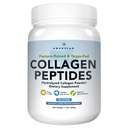 AMANDEAN Collagen). Toz (17.6oz). Grass-Fed Hydrolyzed Protein Supplement. Sağlıklı Ortaklar, Cilt, Saçlar, Naillar. Unflavored & Easy to Mix.