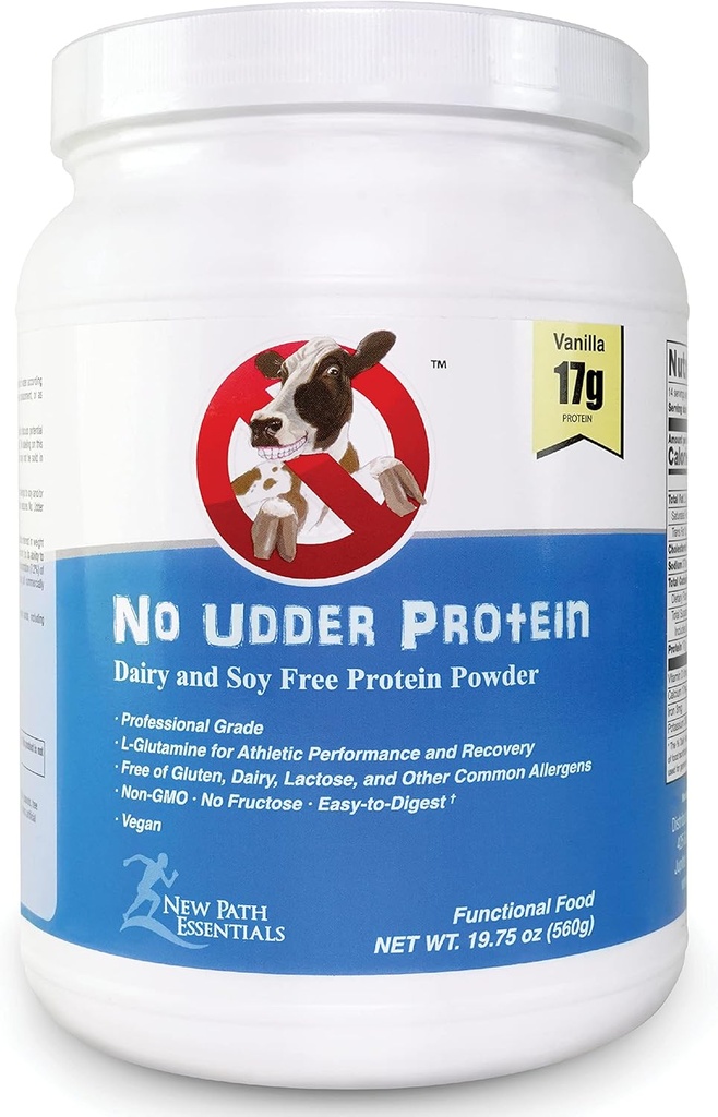 Udder Protein Süt Ücretsiz Vegan Soy Ücretsiz Protein Toz, Vanilla Delight