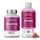 Υπόσχεση της μητέρας Υγρό Σιδήρου & Choline Κάψουλες Bundle