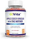 Apple Cider Vinegar Gummies with The Mother, Gluten Free, Vegan, Pomagranate, Beet Root, and Vitamin B12 for Energy - 60 Non-GMO Apple Flavored Gummies, 2Month Supply