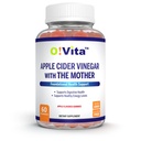 Apple Cider Vinegar Gummies with The Mother, Gluten Free, Vegan, Pomagranate, Beet Root, and Vitamin B12 for Energy - 60 Non-GMO Apple Flavored Gummies, 2Month Supply