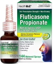 SağlıkA2Z® Fluticasone Capsule Nasal Mix | 50 mcg per Spray | 24 Saat Antihidrasyon | 144 parfüm | 0.62 fl oz. (18.2mL) (0.62 fl oz. (Pack of 1))