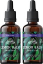 Limon Balm Tincture - Organik Limonlar - Limon Balm Ekstraksiyon - ABD'de Made - Organik 4 Fl Oz