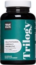 Vibrant Health, Trilogy, Probiyotik Multivitamin, Omega-3, A, B12, C, D3, E, Selenium, Magnezyum & çinko, 30 Hizmet