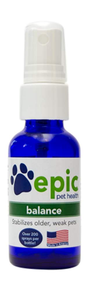 Denge - Eski veya Weak Evcil hayvanlar için Stabilize edilen tüm Doğal Sıvı Supplement - Doğrudan Vücut, Gıda ve Su Hızlı Sonuçlar için - Tüm Evcil hayvanlar için Güvenli (Spray, 1 Ounce)