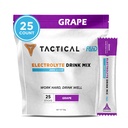 Υγρά Tactical - Zero Sugar, Keto Electrolyte Powder, Hydration Packets, Made in USA (Grape, 25 Count)