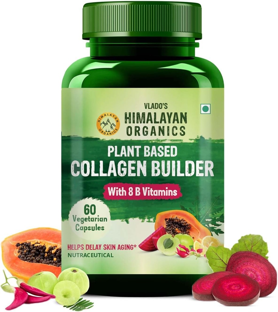 Himalaya Organikları Saç ve Cilt için Biyotin & Vitamin C (60 Capsules) Organik Kolektifler