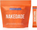 Çıplak Blueberry Lemonade - Performans Teşvik Spor Izgi Toz - Elektrolyte Toz - GMOs veya Yapay Tatlıcılar, Gluten-Free, Soy-Free, Dairy-Free – 16 Sticks