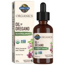 Life Organics Oil of Oregano Mevsim Drops 1fl oz (30 mL) Sıvı, Yoğun Bitki Destek - Alkol Özgür, Organik, Non-GMO, Vegan & Gluten Free Herbal Supplements