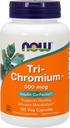 Şimdi Gıdalar - Tri-Chromium 500 mcg. - 180 Vegetarian Capsules
