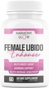 Harmony GIow: Kadınlar için Yeni Libido ATM | Boost Desire, Mood, Enerji, Hassasiyet | Tribulus, Muira Puama + 12 Daha Fazla Ultra Güçlü Malzemeler | Doğal & Güvenli 3. Parti Test Edildi - 60 Capsules