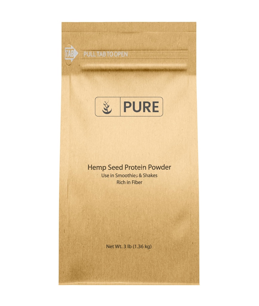Saf Orijinal Malzemeler Protein Tozu (3 lb) Smoothies & Shakes, Nutty Flavor, Smooth Texture