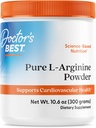 Doktorlar En İyi Pure L-Arginine Toz, Cardiovascular Sağlık, Non-GMO, Gluten Free, Soy Free, Vegan Net Wt. 10.6 oz (300 Grams)