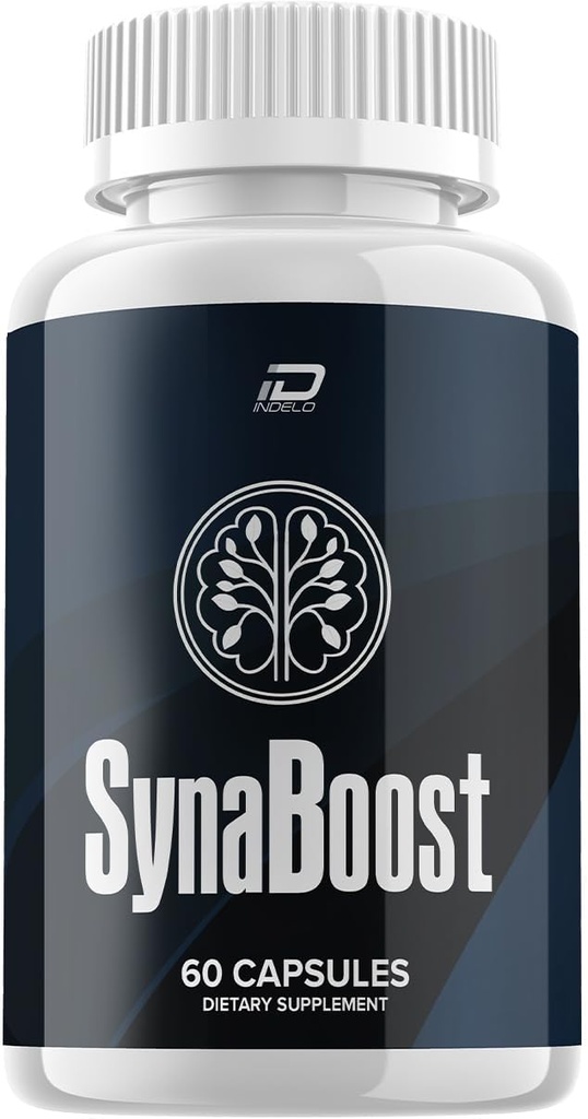 SynaBoost Brain Supplement Capsules – Gelişen Memory ve Focus Pills için tüm doğal en güçlü Formula, Syna Boost Support ve Yorumlar (1 Pack – 60 Capsules)