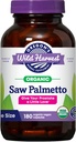 Oregon'un Wild Harvest sertifikalı Organik Saw Palmetto Herbal Capsules, 180 Kont