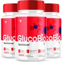 (3 Pack) GlucoBio Health and Wellness Support Capsules Gluco Bio Pills, Gluco Bio Natural Vitamin Genel Sağlık ve Wellness Formula Glycogen Support Supplement, BioGluco Capsules (180 Capsules)