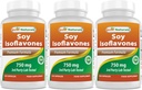 Best Naturals Ισοφλαβόνες Σόγιας 750 mg 120 Κάψουλες (120 Count (Pack of 3))