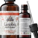 Cayenne Tincture Extract, Organik Cayenne (Capsicum annuum) kuru Pepper - Sebze Glycerin - Non-GMO - 2 ozne