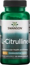 Swanson L-Citrulline - Doğal Supplement Cardiovascular Health & Energy Support - Circulation - (60 Capsules, 850 mg Her)