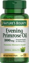 Nature's Bounty Primrose Oil 1000mg, Kadın Sağlığını Teşvik Ediyor, Herbal Supplement, Gluten Free, 60 Hızlı Serbest Serbest Serbest Serbest serbest