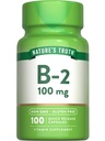 Nature's Truth B2 Vitamin | 100 mg | 100 Capsules | Non-GMO & Gluten Free Supplement | Riboflavin