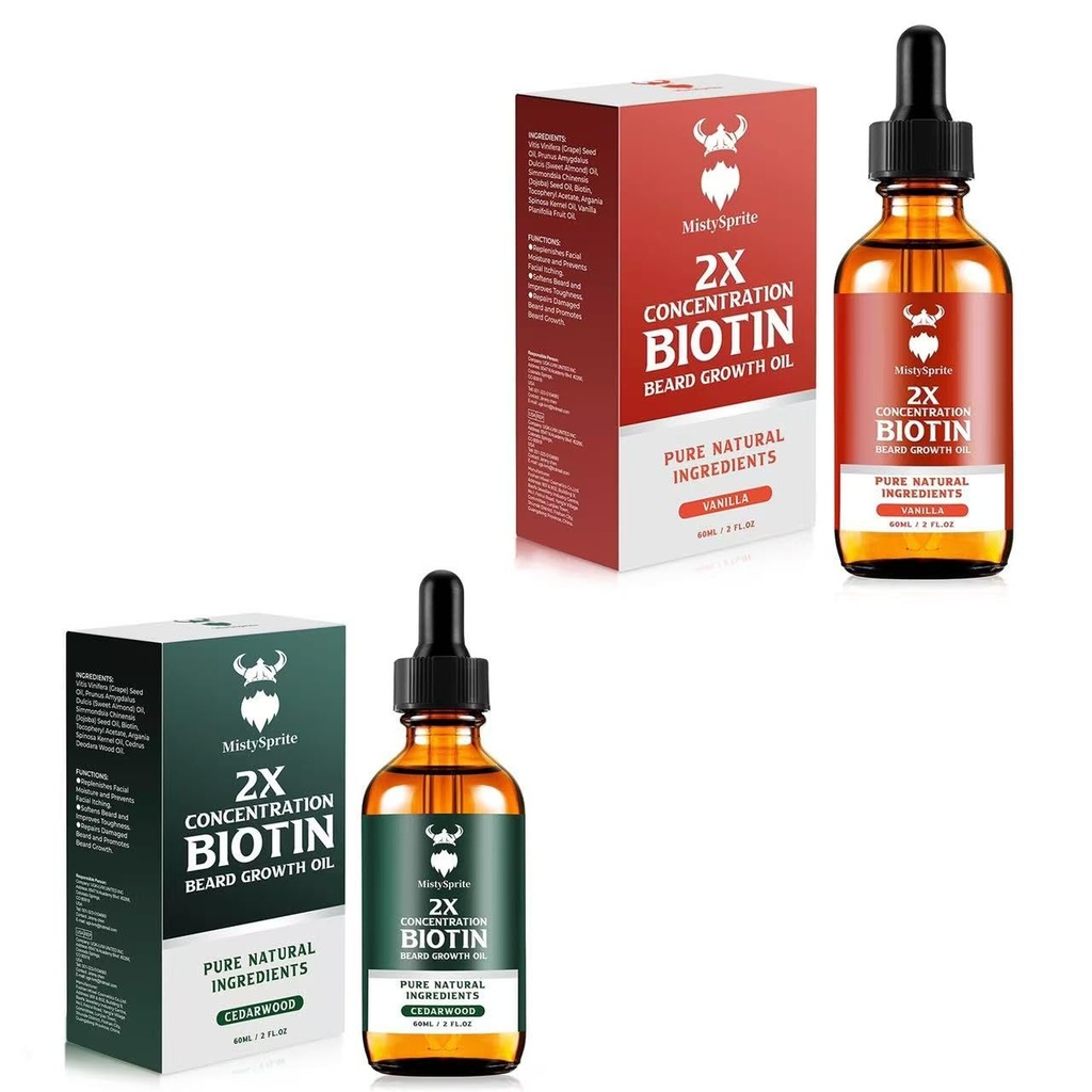Erkekler için biyolojik büyüme yağı, Doğal Erkekler Argan Oil, Jojoba Oil ve Vitamin, Hydrates &ens Face Hair