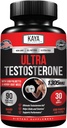 Kaya Naturals Ultra testosteron - Erkeklerin testosteron ATM'i Tongkat Ali, Horny Goat Weed, Tribulus - Enerji için Doğal İşout Supplement, Stamina, and Strength Branson - 90 Count Count Count